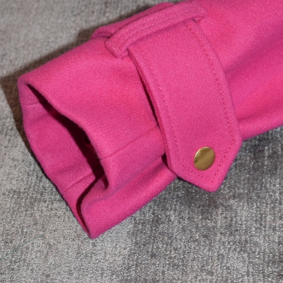 J. Crew Raspberry Peacoat - Picture 5 of 7